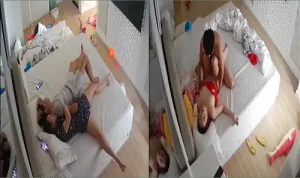 Cho con đi học hai vợ chồng ở nhà làm tý
