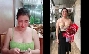 Em đĩ vú bự show hàng xinh