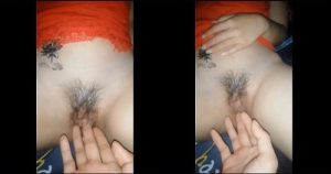 Vừa mân mê mà em đã sướng rồi