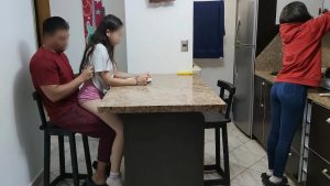 Chịch vụng trộm với cô con gái