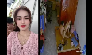 Quay lén  nhà bên địt nhau